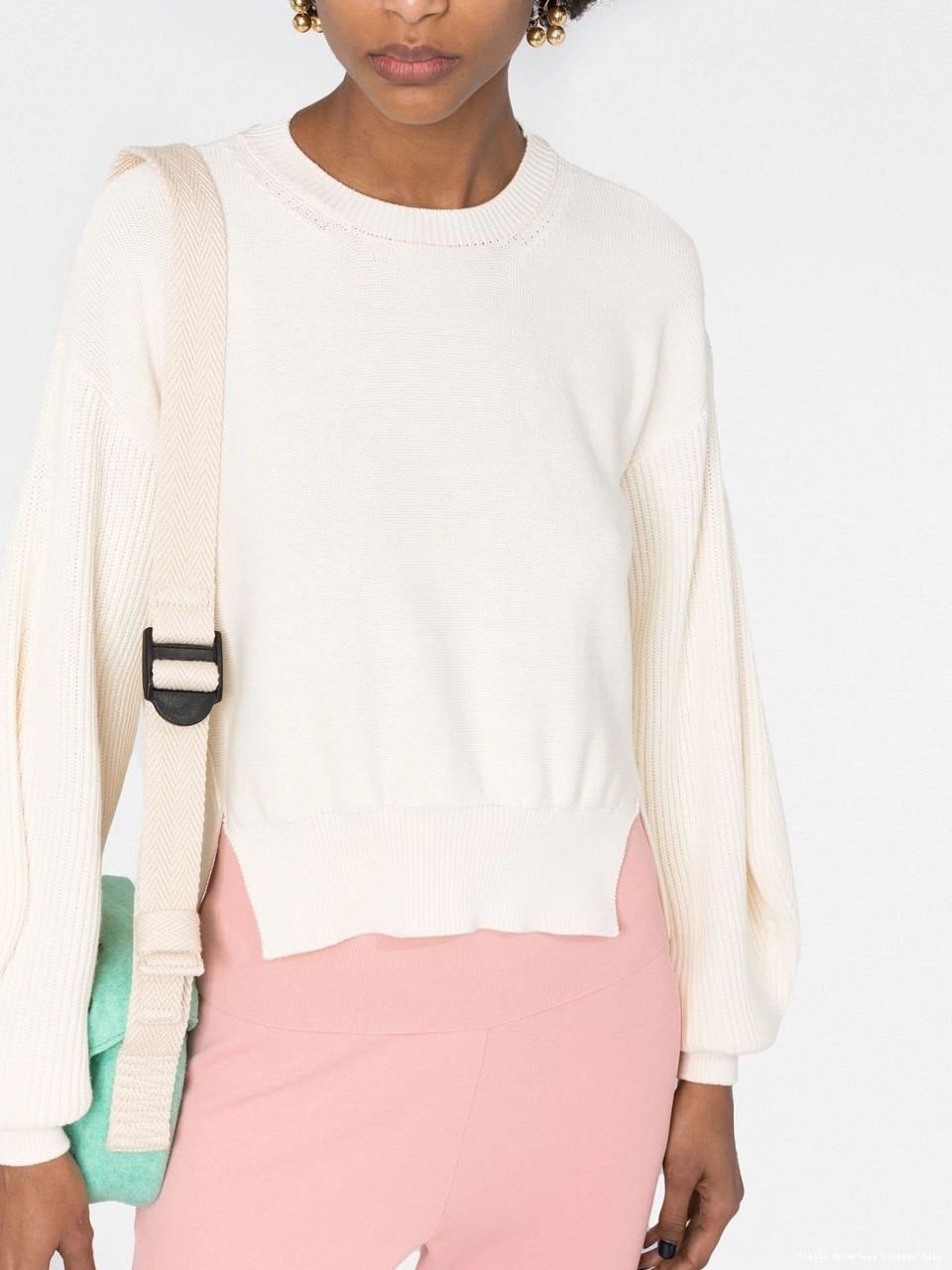 Affordable Women logo-patch jumper Stella McCartney 0724